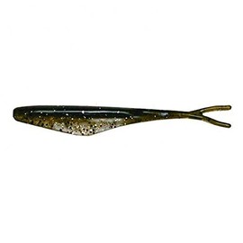 Big Bite Baits JM505 Jerk Minnow Fishing Bait, Warmly Gold Flak Lam, 5"