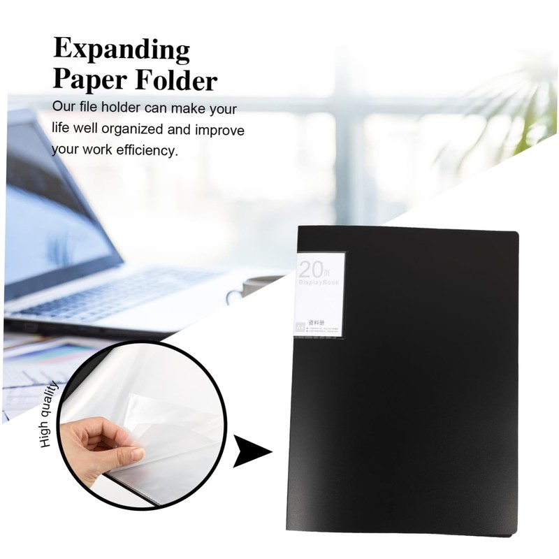 Operitacx Booklet Folder Important Document Organizer A4 File Folder File