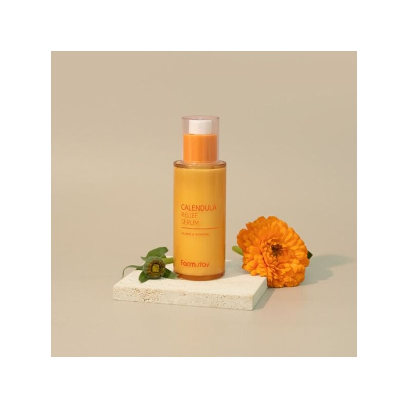 Farmstay 팜스테이 카렌듈라 릴리프 세럼 50ml Farmstay Calendula Relief Serum