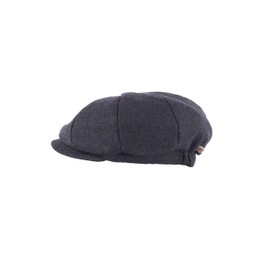 Heritage Traditions Kids Wool Tweed Mix Newsboy Cap Hat 7-9 Years (Navy)