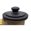 Westbrass Twist & Close 1-3/8" NPSM Fine Thread Bath Drain,