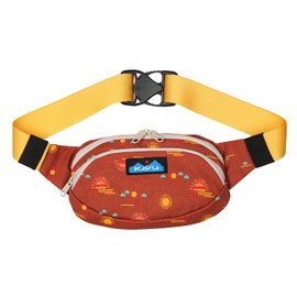 KAVU Canvas Spectator Belt Bag Hip Fanny Pack - Mirage Glow
