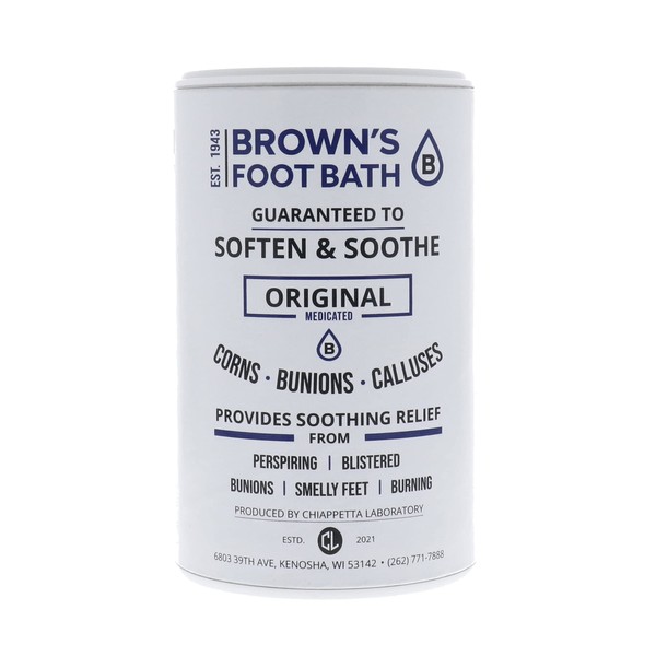 Brown's Original Medicated Foot Bath (8oz)