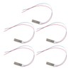 Miniature Vibration Motor Waterproof Motar 5V Iron Plastic 5pcs 14500RPM