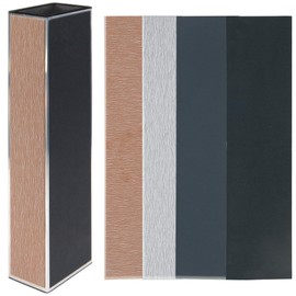 Yootones Luthier Tool Set Fret Crowning File Fret Rocker, Fret Leveling Beam Sanding Leveler Beam, Fingerboard Guards String Spreaders & Sanding Papers for Guitar Bass