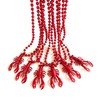 YSPPF 24 Pcs Crawfish Mardi Gras Beads Lobster Beads Parade