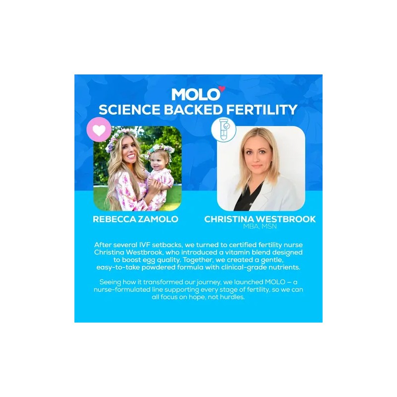 Molo Conception Multivitamínico Femenino Coq10 30 Sticks