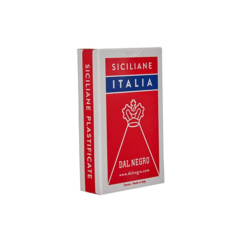Dal Negro - Mazzo di carte Sicilliane Italia, composto da