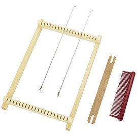 KnorrPrandell 2551000 Schulwebrahmen aus Holz, 17 cm