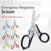 Folding 6 in 1 Trauma Shears - Color: Black