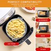 ZENSUKYE Air Fryer Silicona 9Pcs Kit, Silicona para Freidora de