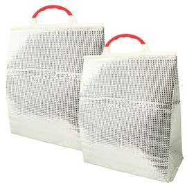 Zenkakyo Cooling Bag, Aluminum, Large, Set of 2