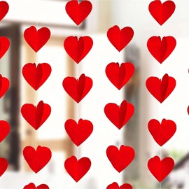 Special You Heart Garland Valentines Day Decor, Valentine Decorations for Home, Valentine Day Garland, Heart Decorations