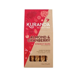 Kuranda Almond and Cranberry Bar GF 5x35g