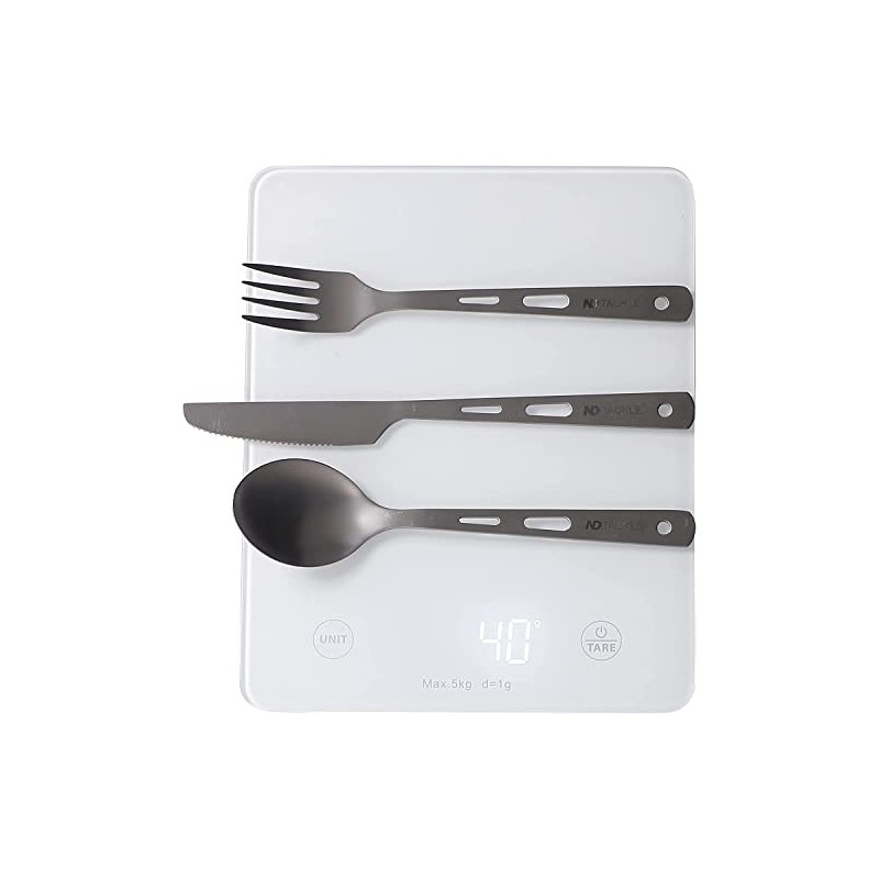 New Direction Tackle Pure Titanium Cutlery Set for One