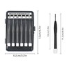 6pcs Mini Flathead and Phillips Micro Precision Head Small Screwdriver