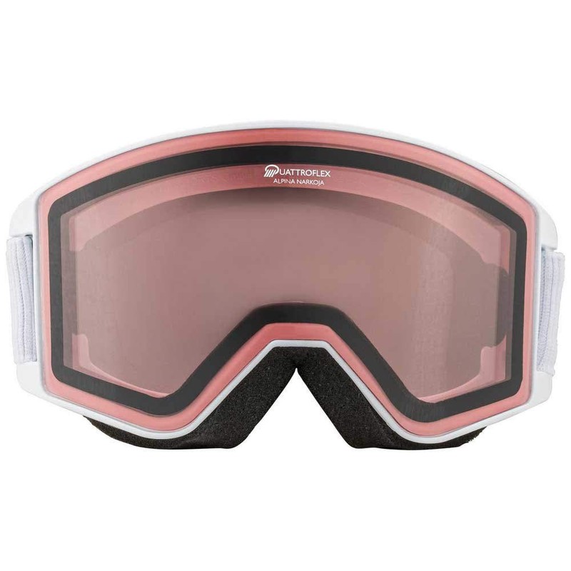 Alpina Sports Narkoja Q A7267 0 11 Ski Goggles Plastic/Polycarbonate