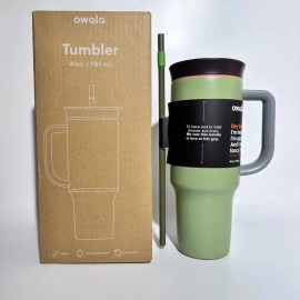 Owala 40oz Tumbler Stainless Steel Free Shipping Travel Tumbler BPA Free