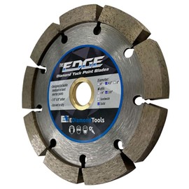 4.5" Diamond Tuck Point Blade for Mortar Joint Removal, Single Blade, 3/8" Segment Width, 7/8"-5/8" Arbor