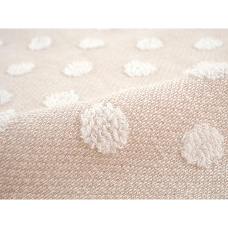 Imabari Towel Brand Face Towel, Petite Dot, 13.4 x 31.5