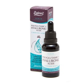 Ardaraz - Pure Hyaluronic Serum with Hyaluronic Acid and Polyglutamic Acid Concentrated Anti-Wrinkle Serum for Men and Women for More Volume and Elasticity 30 ml