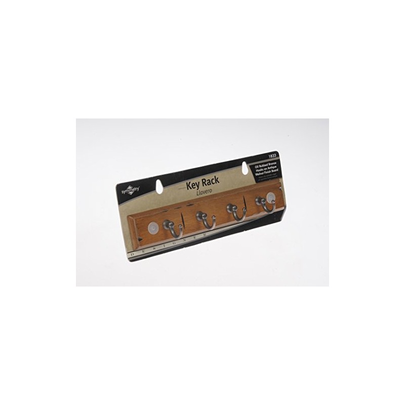 Dorman Hardware 4-1833 Keyrack with 4 Extra Small Single Bronze