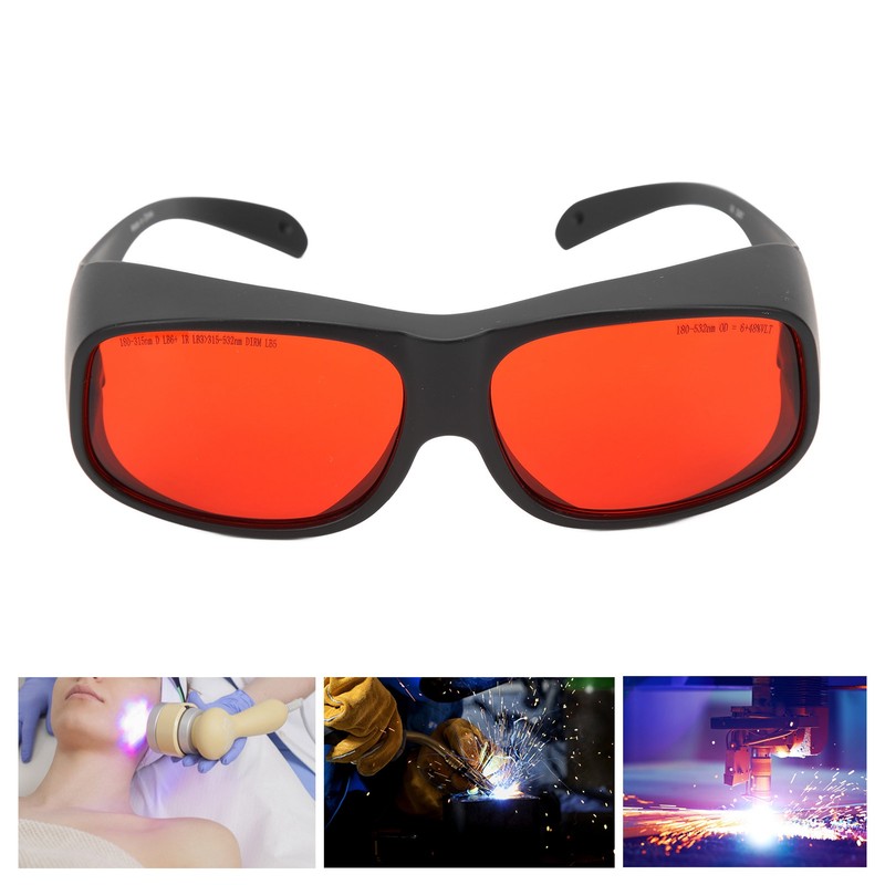 532NM Laser Safety Goggles with Red Lens Protecting Your Eyes