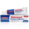 GUM - Secure, Adhesivo para Dentaduras, 40g, Sujeción Fuerte, Pegamento