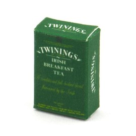 MyTinyWorld 2 x Dolls House Miniature Irish Breakfast Tea Boxes