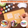 60pcs Mandala Stencils, 2x2 Inch Reusable Mandala Stencils for Painting