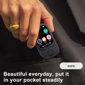 MP3 Player with Bluetooth 5.4, Portable Digital Lossless Music Player with Built in Speaker, 2.0 in Full Touch Screen, FM Radio, HiFi Sound, Voice Recorder (16G Small Memory Card)