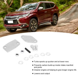 EGR Removal Kit,Professional Car EGR Removal Kit Durable Car EGR Blanking Block Plates 985984415261 For Mitsubishi Delica/Pajero
