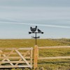SUPERDANT Rooster Weather Vane Spotted Chicken Metal Weathervanes Wind Direction