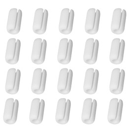 ChasCoCo 20 Pcs Kitchen Sink Rack Feet Bumper Cover Sink Replacement Feet for Protective Sink Grid, White