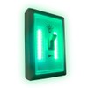 Cordless Green LED Wall Light Switch for Grow Rooms, Hydroponics