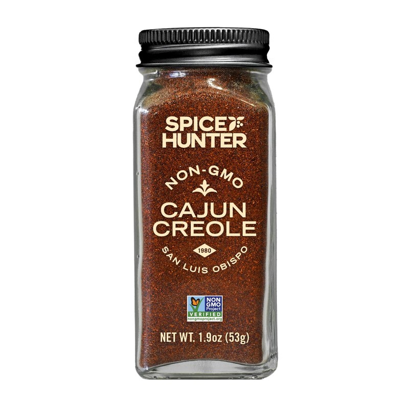 Spice Hunter Cajun Creole Seasoning Blend, 1.9-Ounce Jar (Pack of