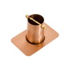 Monarch Rain Chains Gutter Adapter – Standard Adapter with Brass