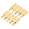YOKIVE Pack of 70 Brass Hexagon Thread Spacers Hexagonal Spacers