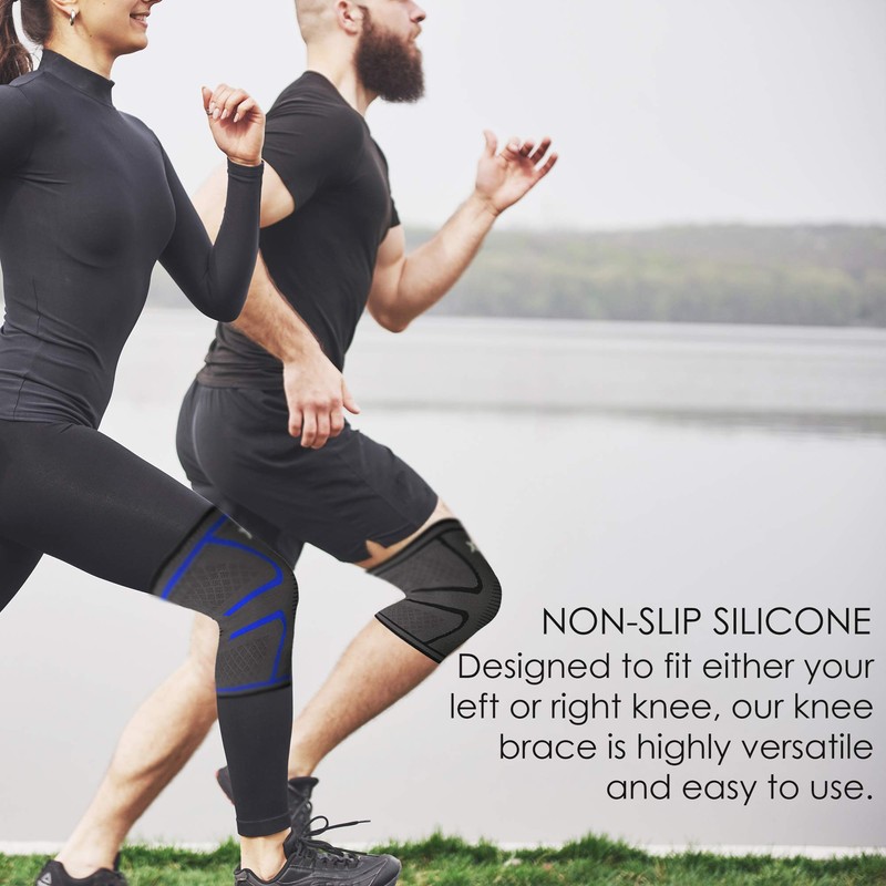 Xn8 Knee Support Brace - Compression Sleeve for Arthritis, Joint