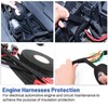 2Pcs Automotive Wiring Harness Tape Easy Tearing Noise Reduction Heat