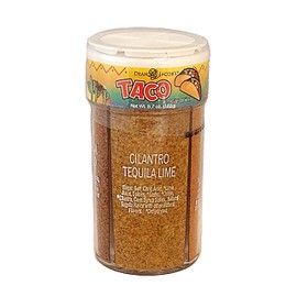 Four Taco Seasoning Blends in one jar by Dean Jacobs - Flavors: Cilantro Tequila Live, Street Corn, Hatch Chile Verde, and Carne Asada Street Taco - Different Taco recipes need different tastes