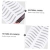 BESPORTBLE Brow Tint Stickers Quick Easy False Eyebrows 12 Sheets