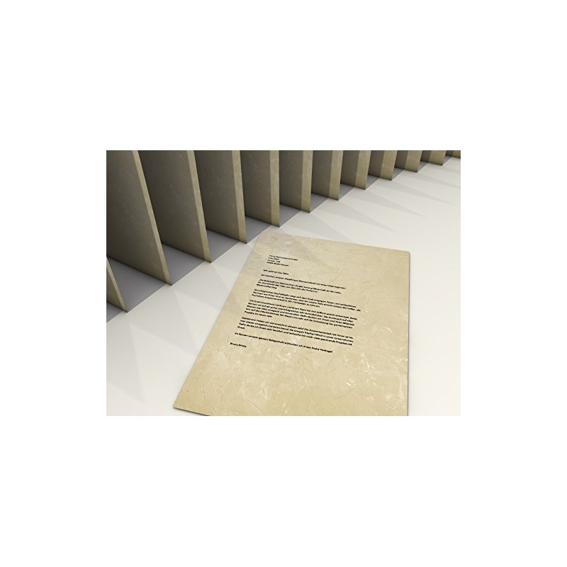 100 Sheets Writing Paper with Designs - Marble, Granite, Spatula