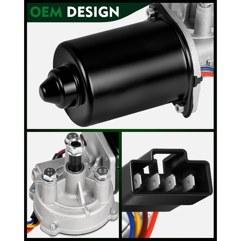 SZKAIDAG 55076549AF Front Windshield Wiper Motor Fit for:-Dodge for:-Ram 1500