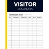 Visitor Log Book: Visitors Register Sign-In And Out For Business,