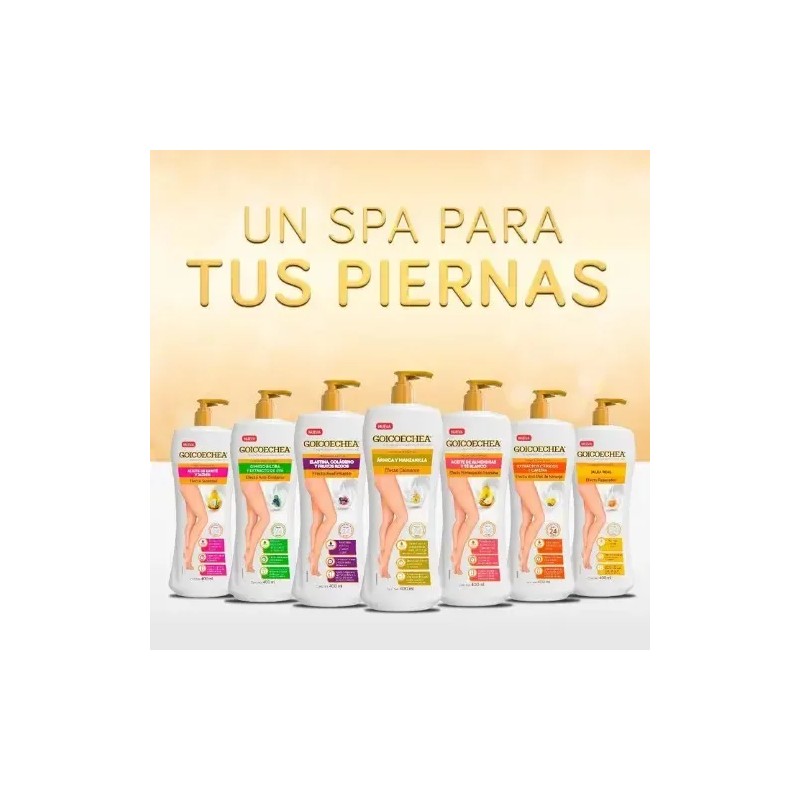 Goicoechea Crema Anticelulitis para Piernas con Extracto de Naranja, 400ml