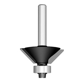 CMT 83605 Contractor Chamfer Bit, 1 3/8-Inch Diameter, 45-Degree Cutting Angle, 1/4-Inch Shank
