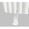 Greened House Oval Tube Radiator Feet Freestanding Pair Floor Standing