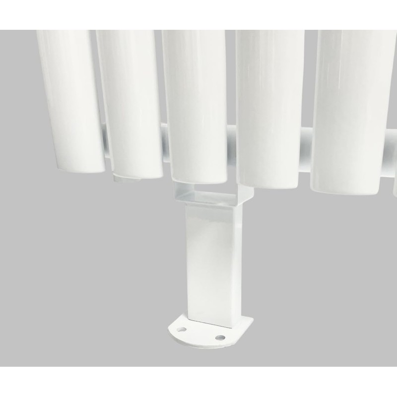 Greened House Oval Tube Radiator Feet Freestanding Pair Floor Standing