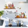 Runtoo Kitchen is The Heart of The Home Wall Decal